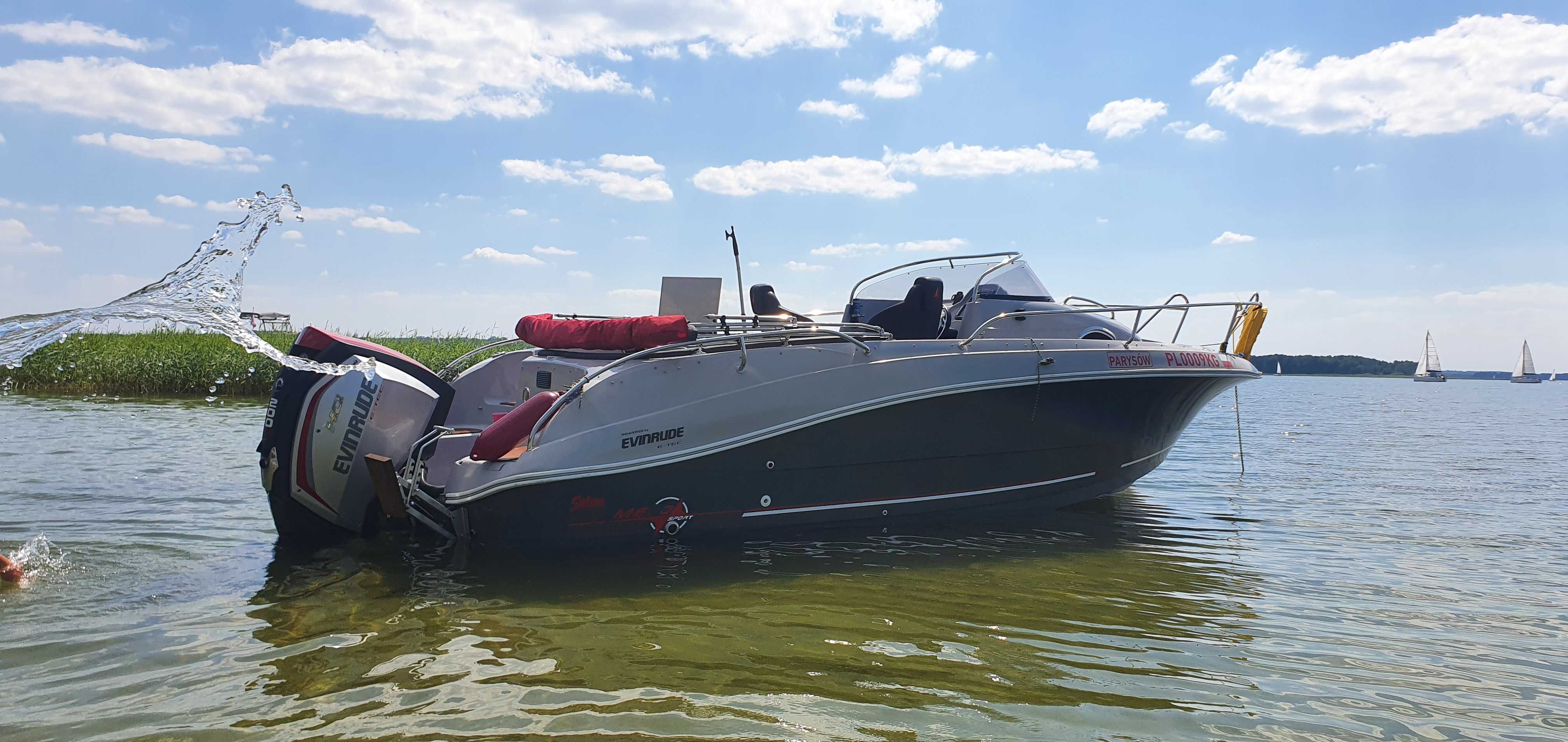 Mazury 670 z Silnikiem Evinrude 200 H.O. stan bdb Z Polskiego salonu