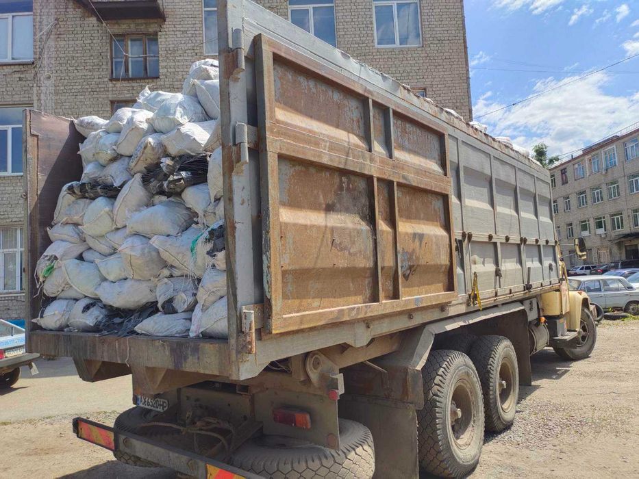 КРАЗ Хозяйский, кузов 7 м, под 40  кубов, борт - тент- самосвал,!