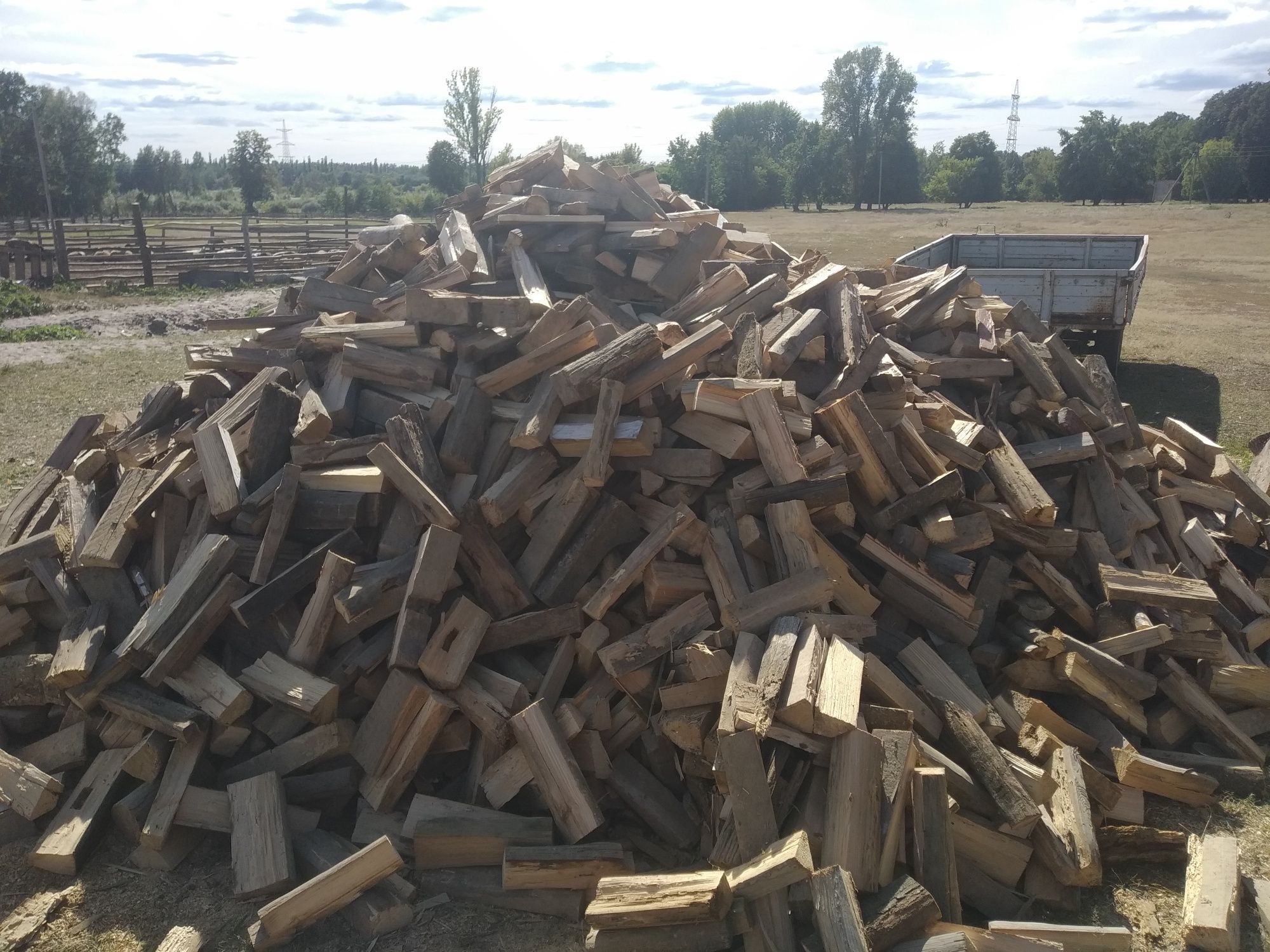 Продам дрова сухие ,дуб сосна з доставкой,