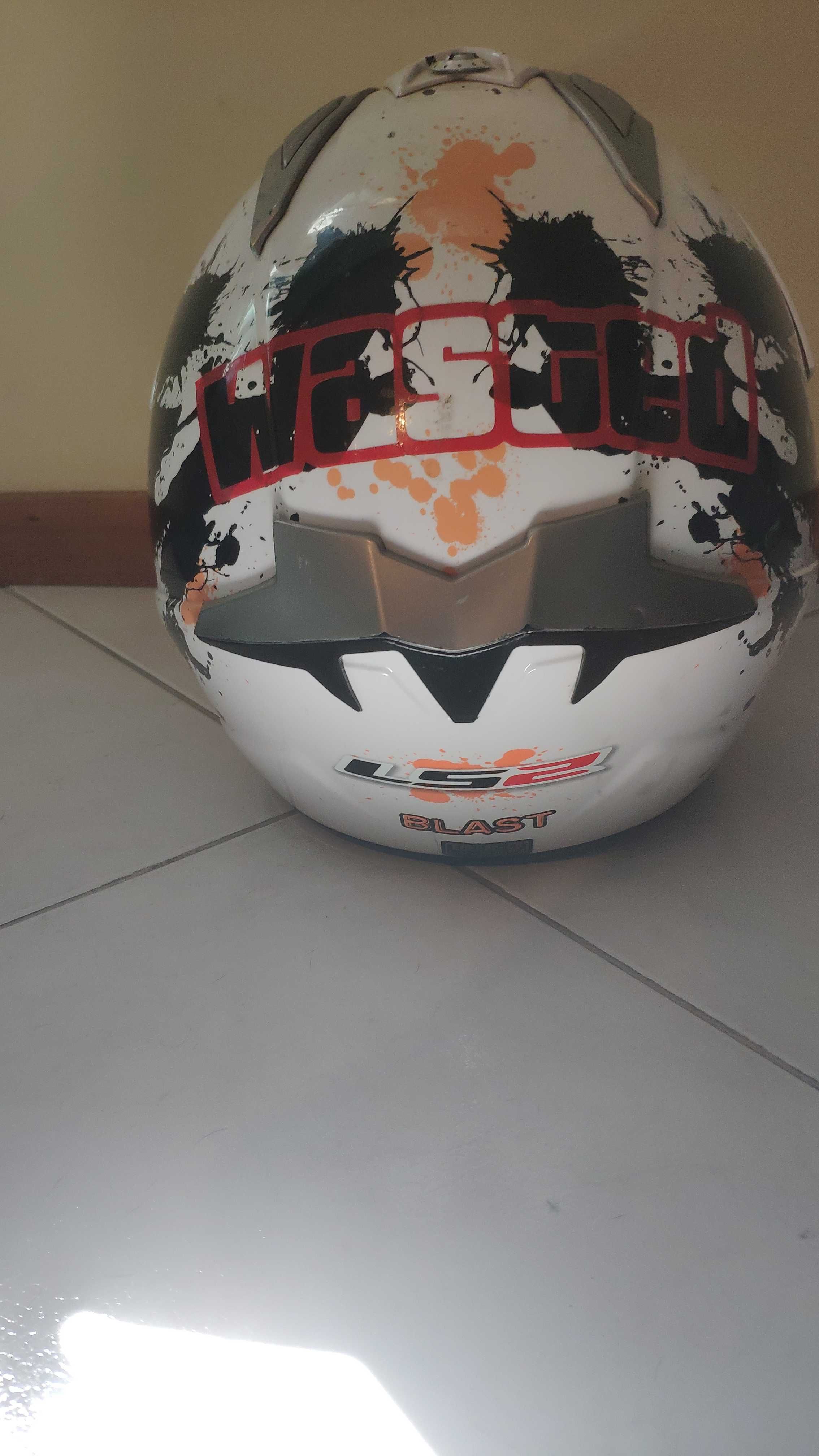 Capacete moto usado