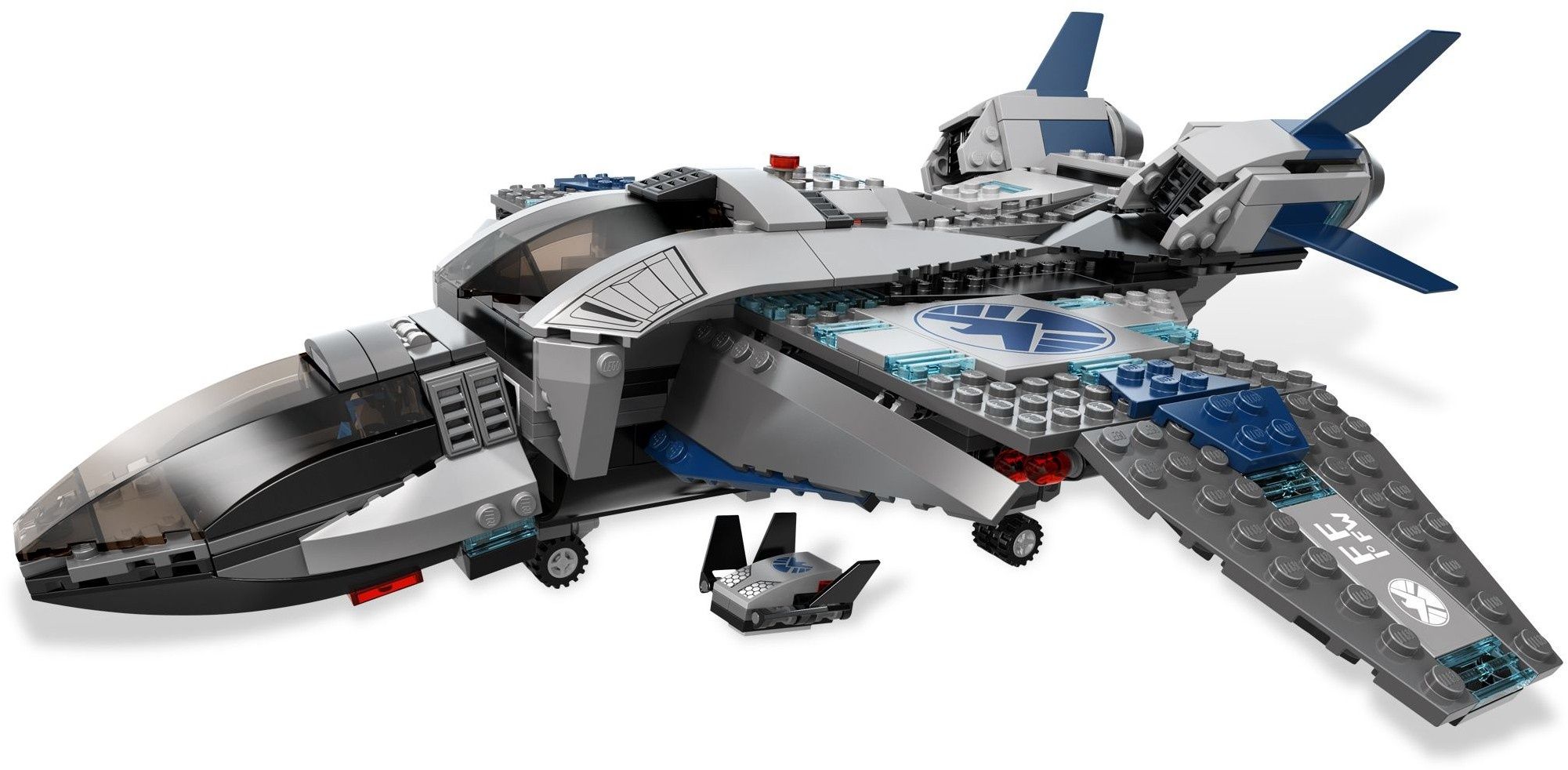 Lego Marvel Super Heroes |6869| Avengers Quinjet Aerial Battle