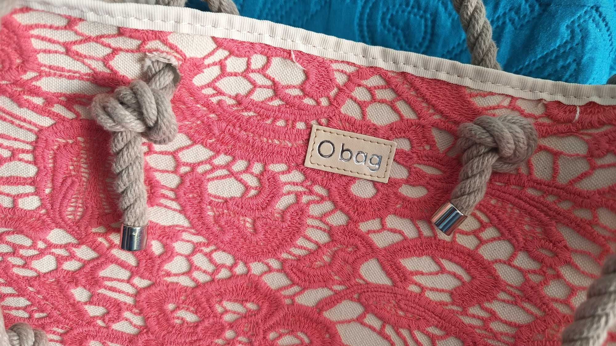 Torba o'bag knots macrame sangria shoperka na linach