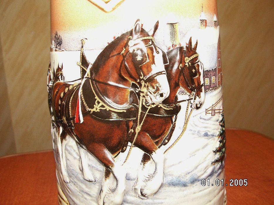 Kufel Budweiser Kolekcjonerski 1996