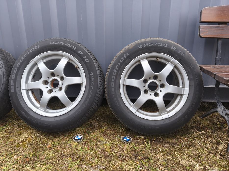Koła Alufelgi BMW 5x120 225/55/16R ET20 E39/E60/E61/E36/E38/E46/E90