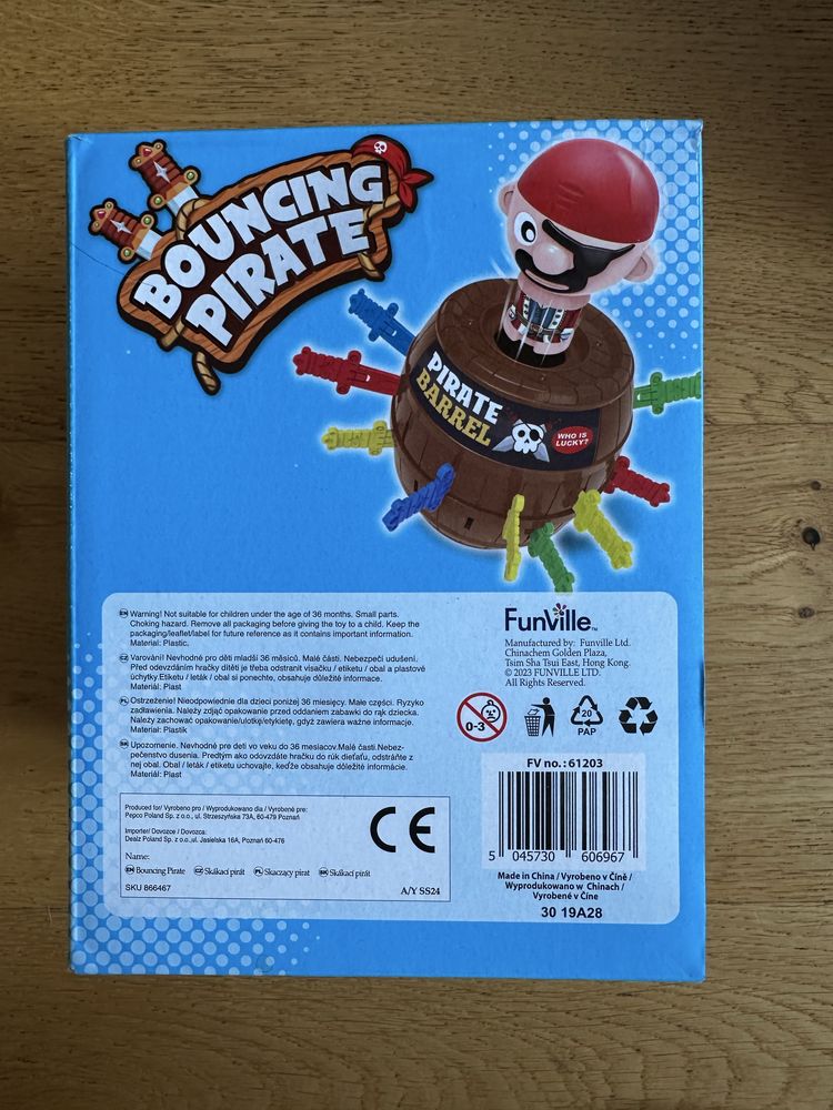 Gra zabawka bouncing pieatw w stylu operacja
