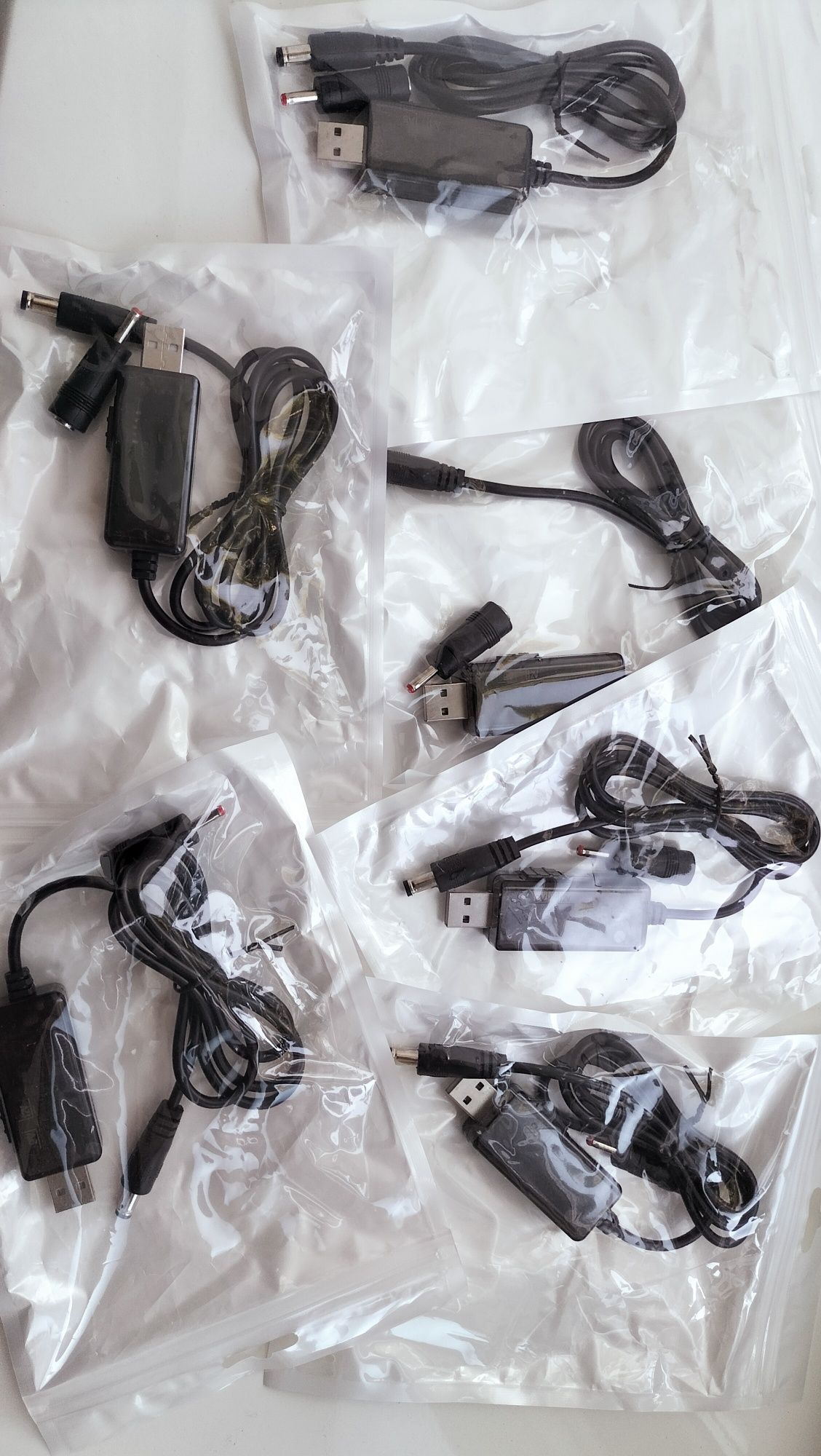 Кабель живлення Maxxter USB-AM на 5.5 / 3.5 мм, 9/12В для Роутеров (UB