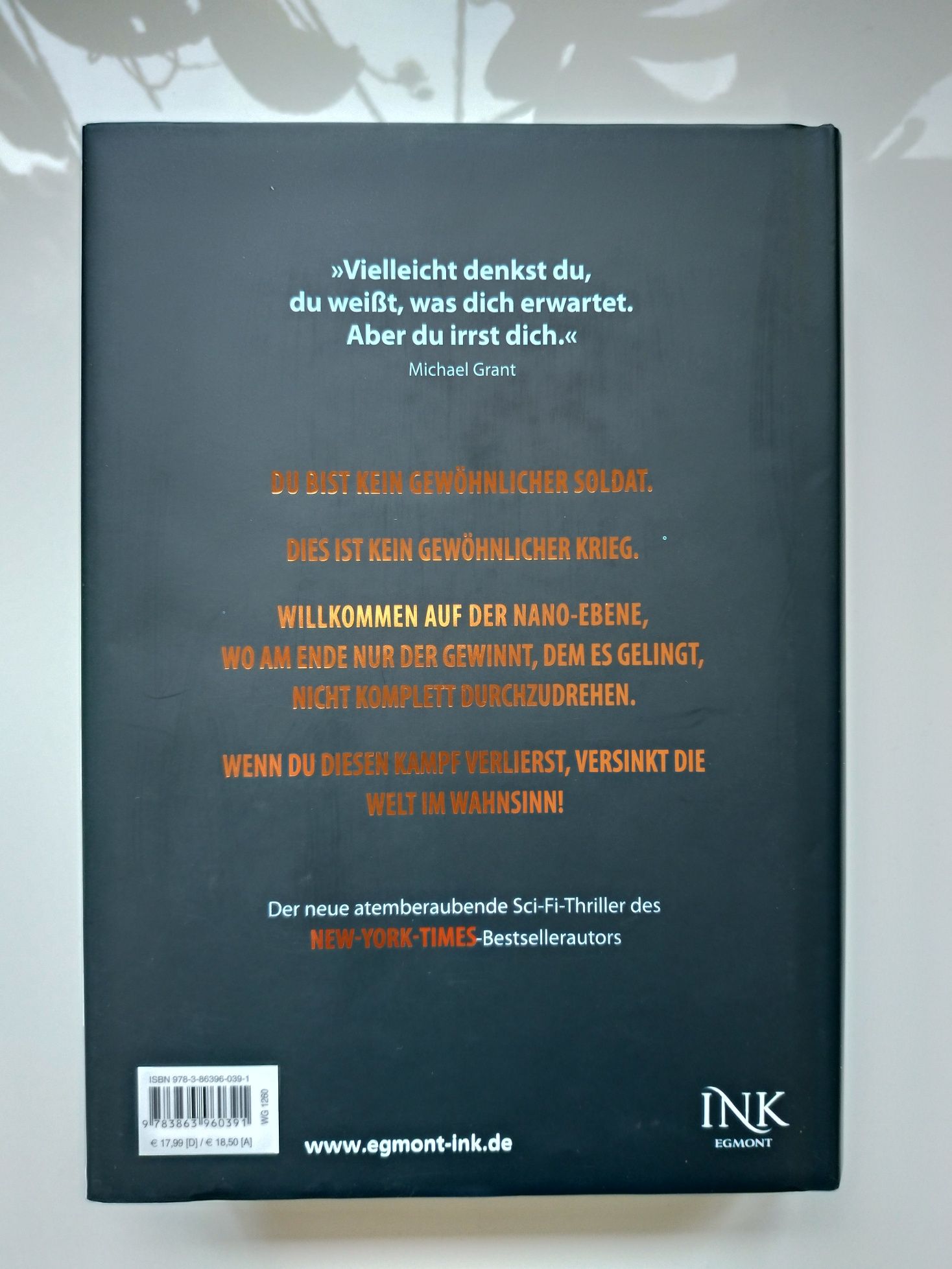 BZRK Michael Grant - książka w języku niemieckim