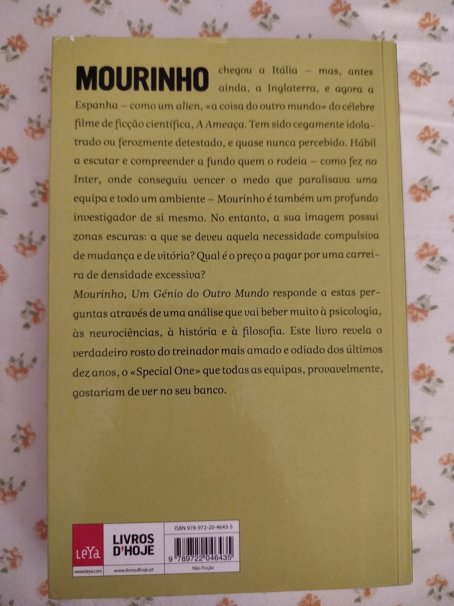 Livro Mourinho - um génio do outro mundo