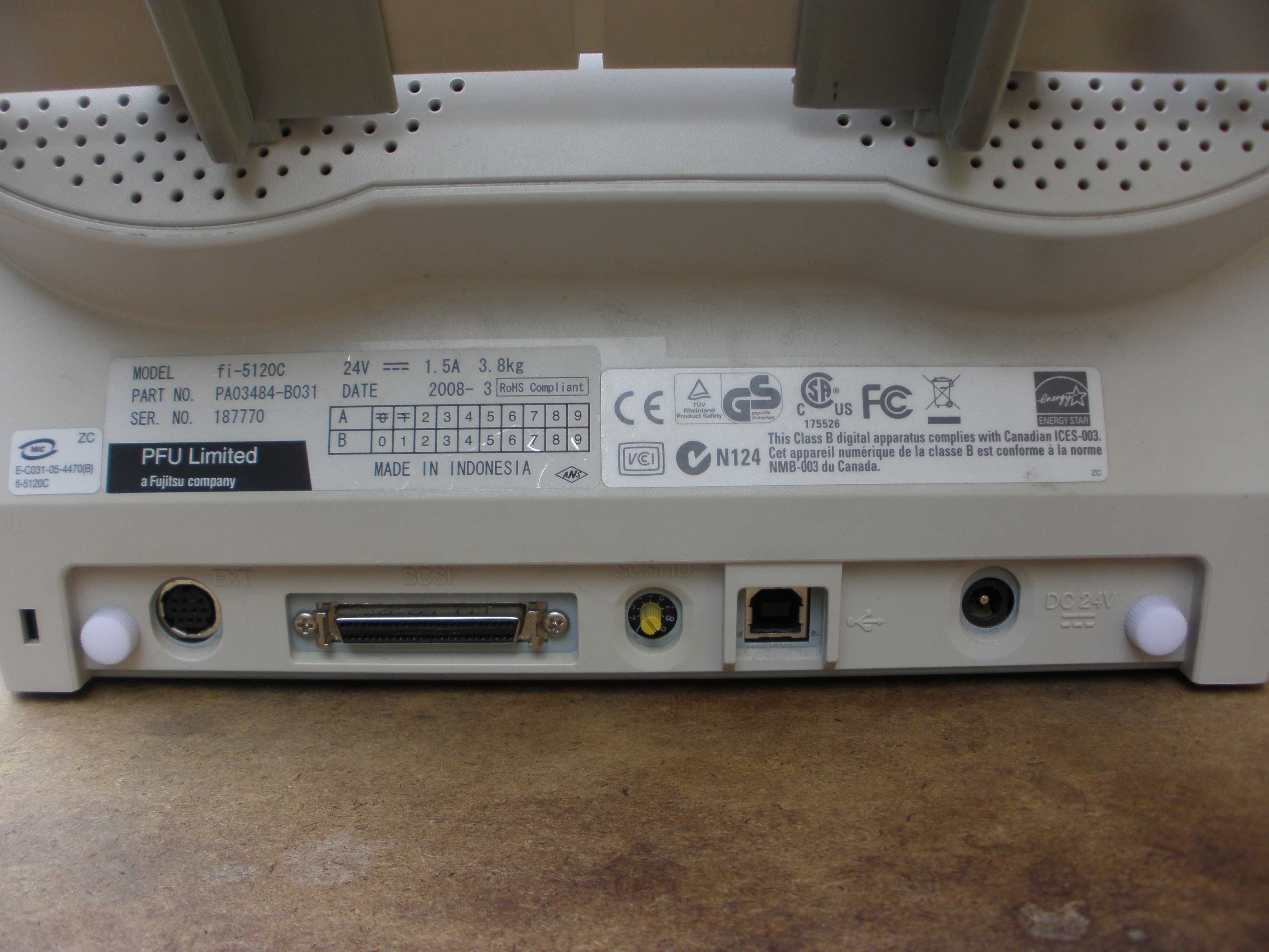 Scaner Fujitsu fi 5120c