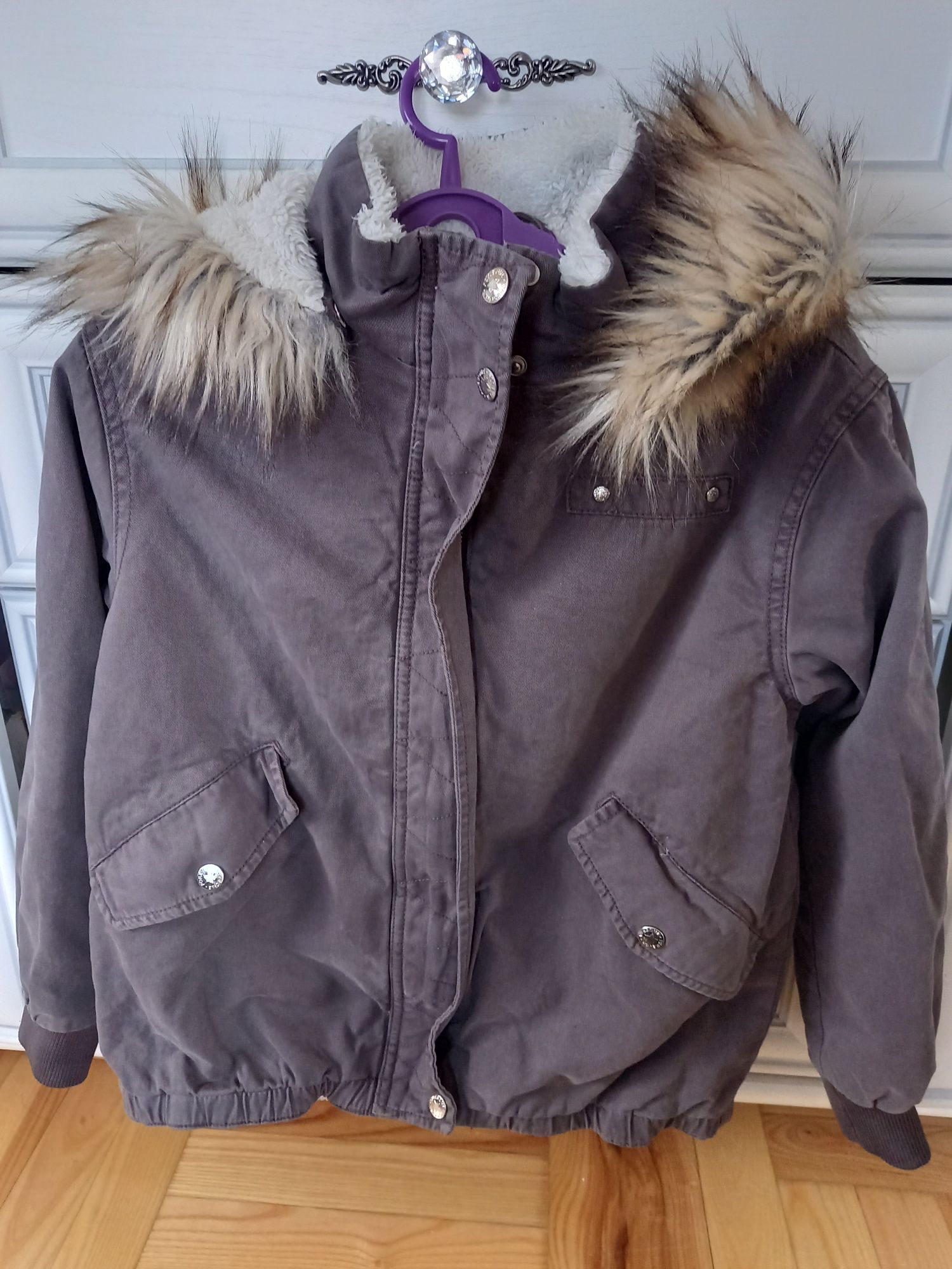 Parka wiosna-jesien h&m r.140(9-10lat)