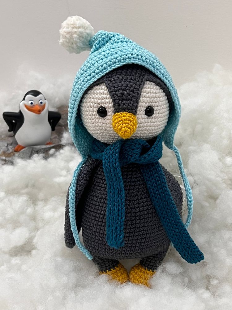 Pinguim em croche / amigurumi