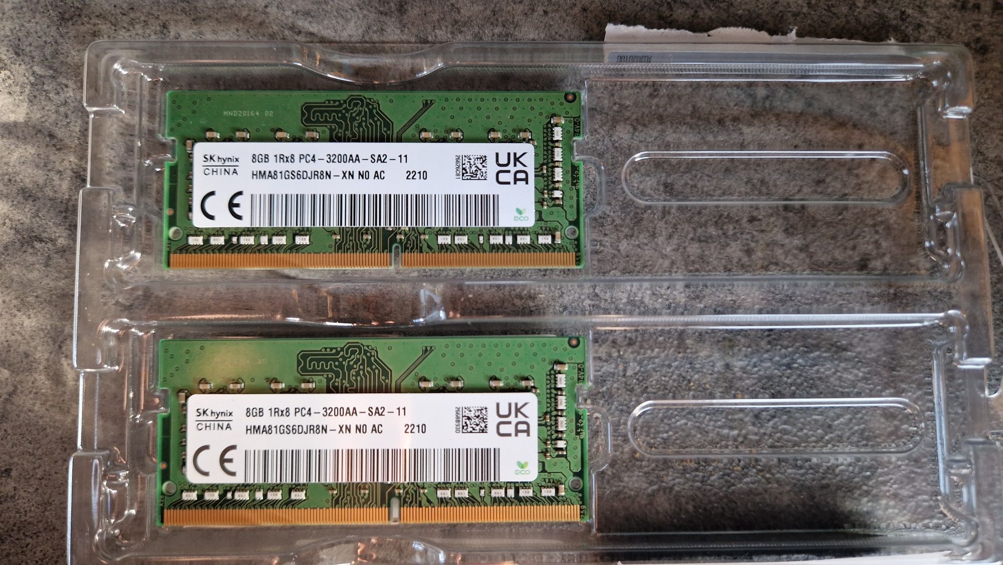 2x 8gb 16gb RAM DDR4 SODIMM