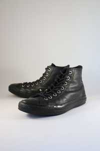 Convers Ct Hi Alll Black Leather Розмір 40