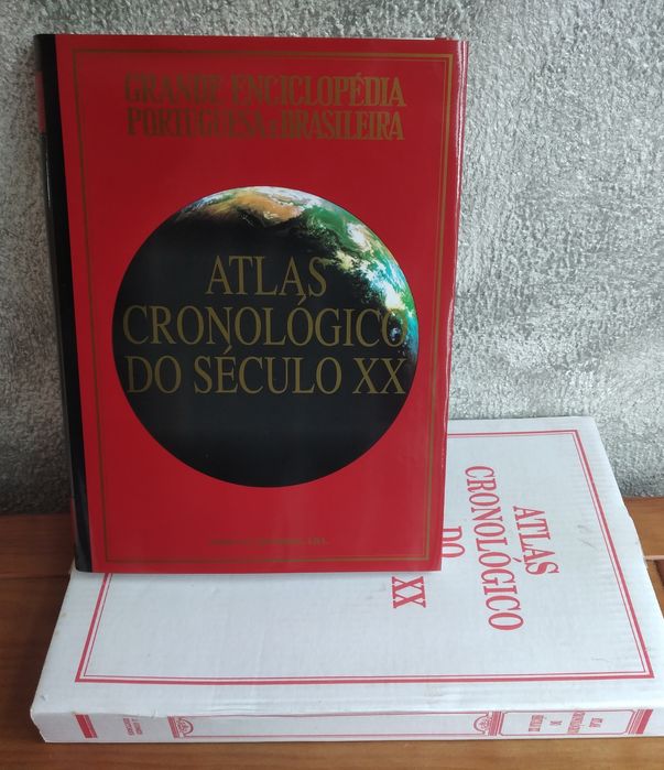 Atlas Cronológico do Século XX - livro novo na caixa original