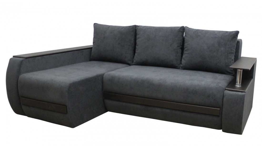 Угловой диван Деним - воплощение современного стиля и функциональности