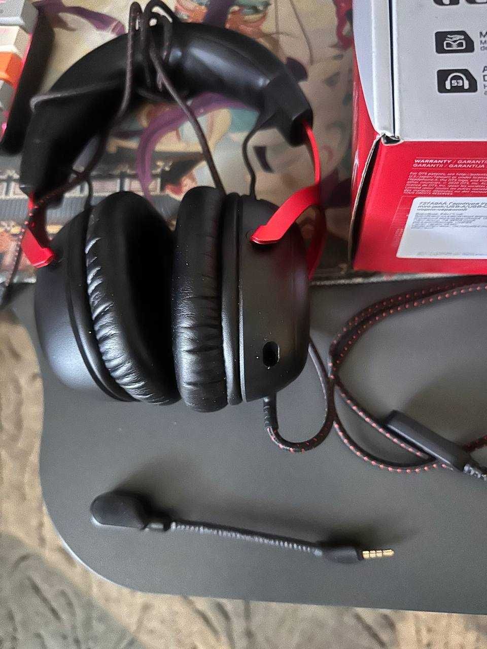 Навушники HyperX Cloud III Wireless Black-Red