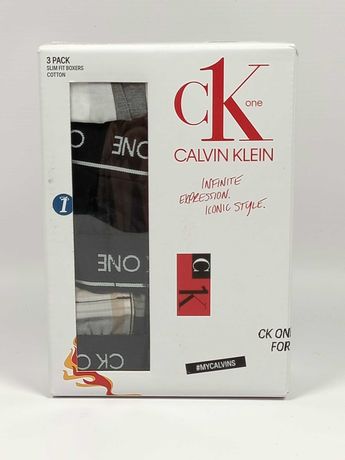 Calvin Klein bokserki męskie 3-pak rozmiar M.