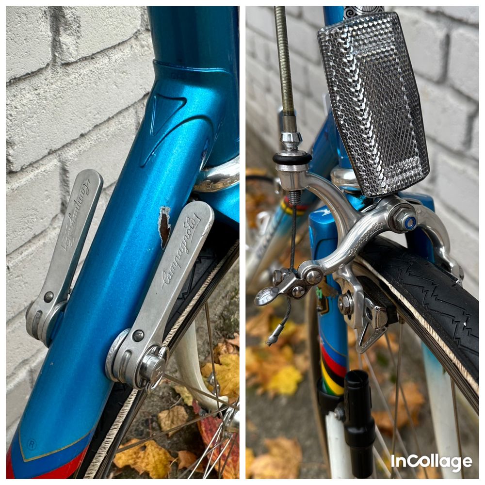 Retro rower szosowy Gazelle Champion Mondial Campagnolo Triomphe Reynl