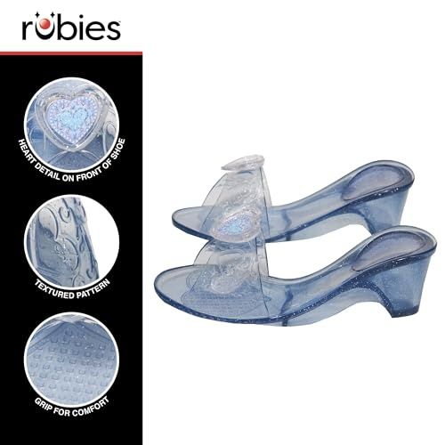 Pantofelki kostium buty strój Elza rozmiar 28-30,5