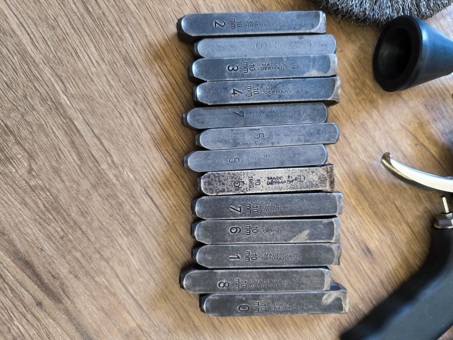 Zestaw narzędzi używanych