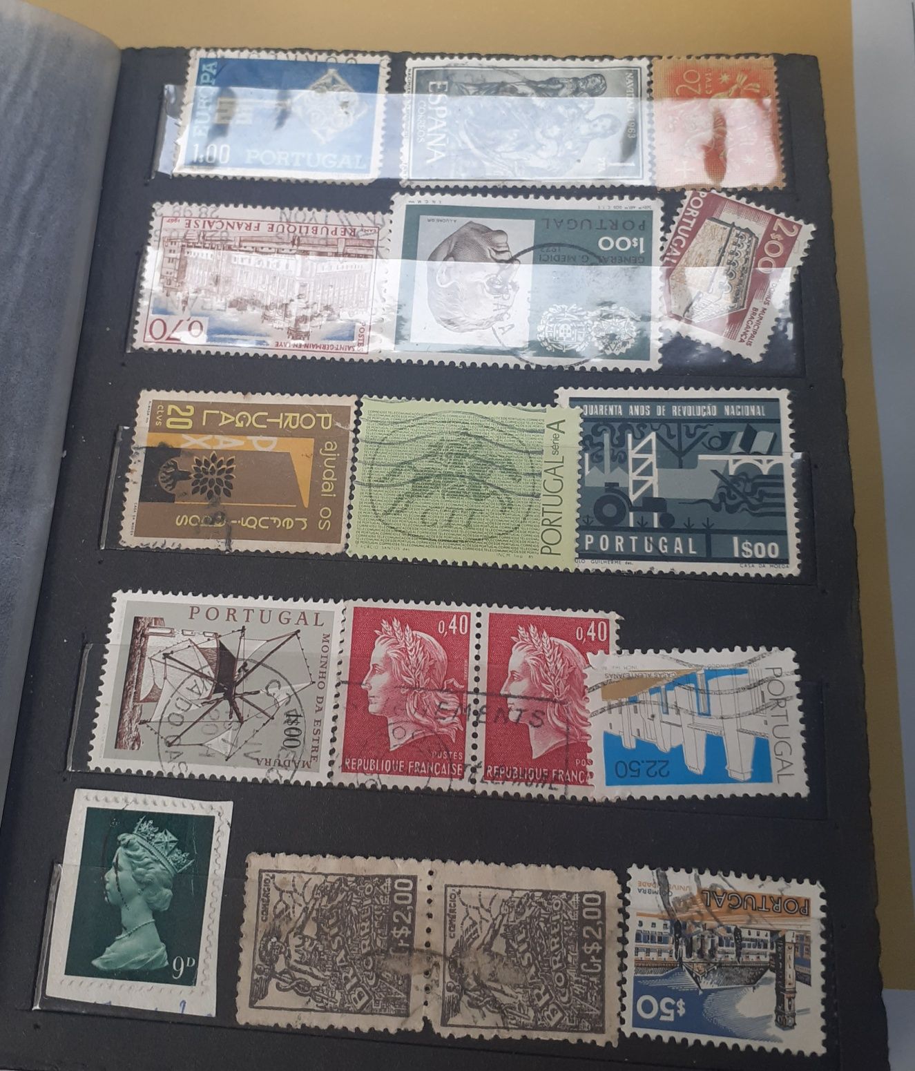 Coleção 186 selos