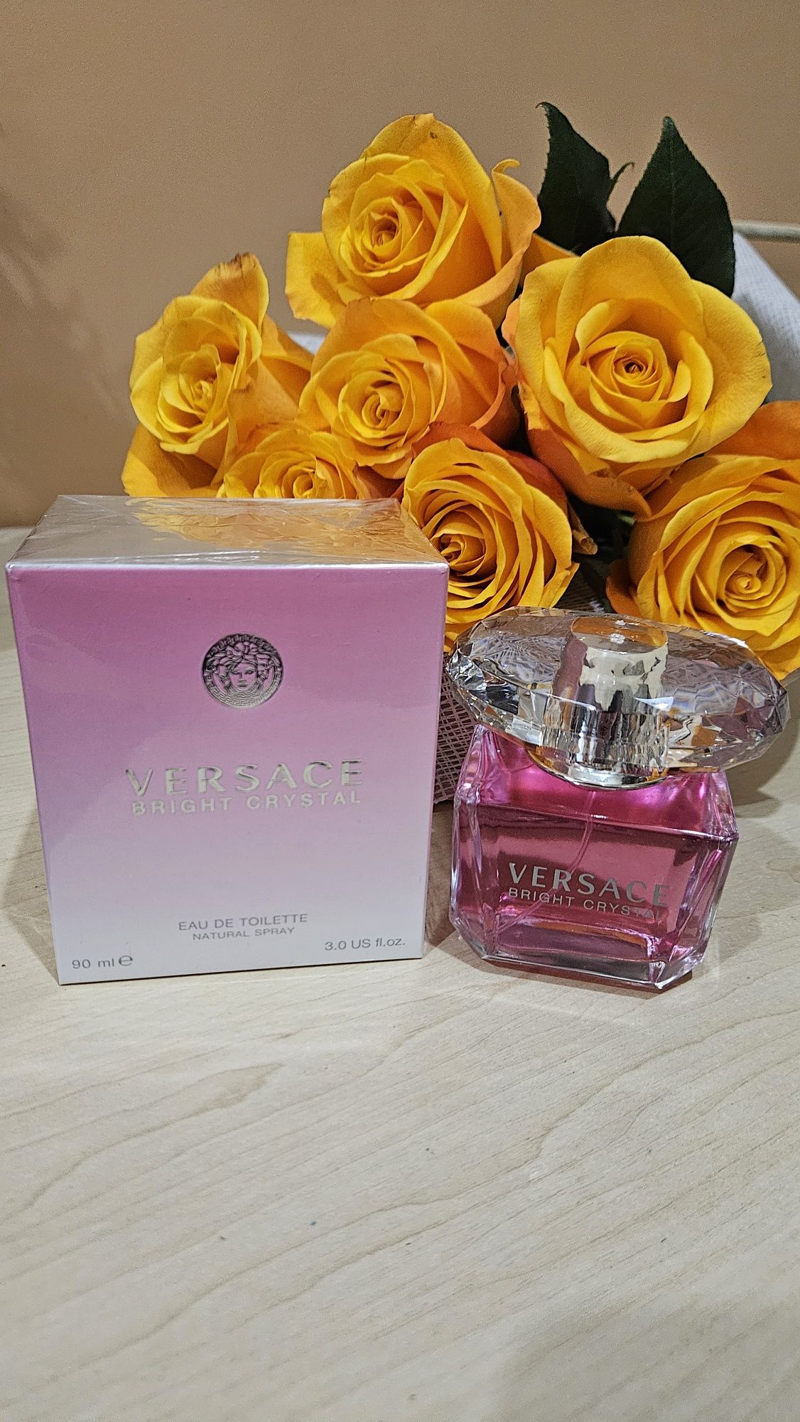 ДУХИ ПАРФУМ жіночий Versace BRIGHT CRYSTAL 90 ml