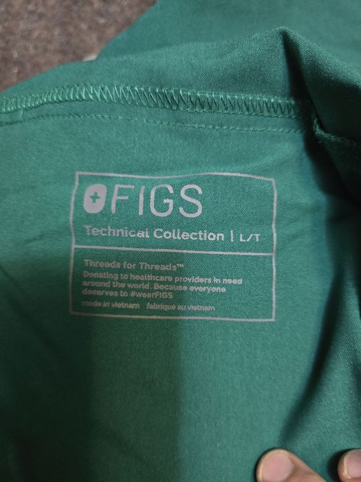 НОВІ штани медичні фірми FIGS розмір L ЗЕЛЕНІ