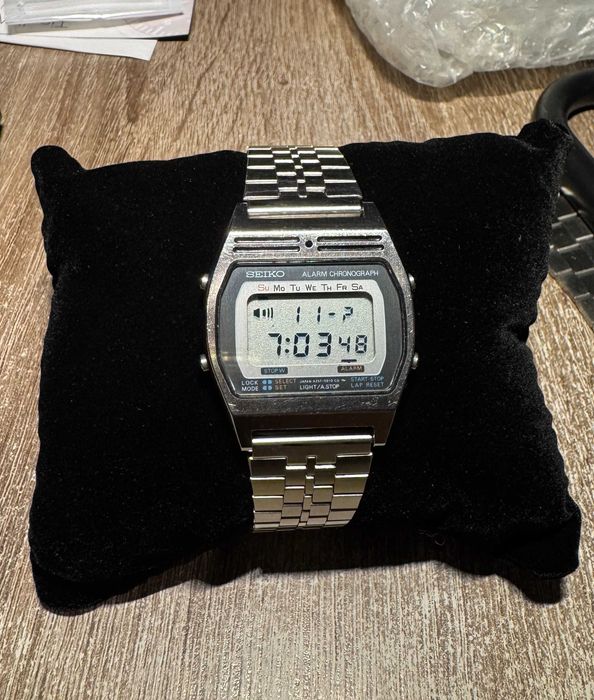 Seiko A257 DeLorean Zegarek Elektroniczny