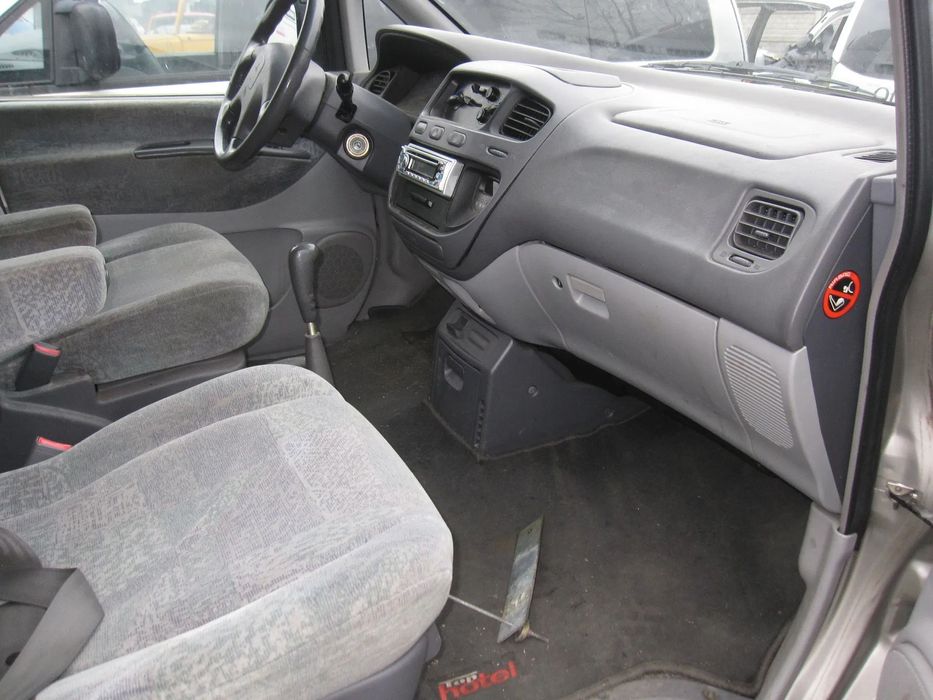 Mitsubishi L400 Delica space gear przekładka z Anglika deska kokpit przekładnia klima