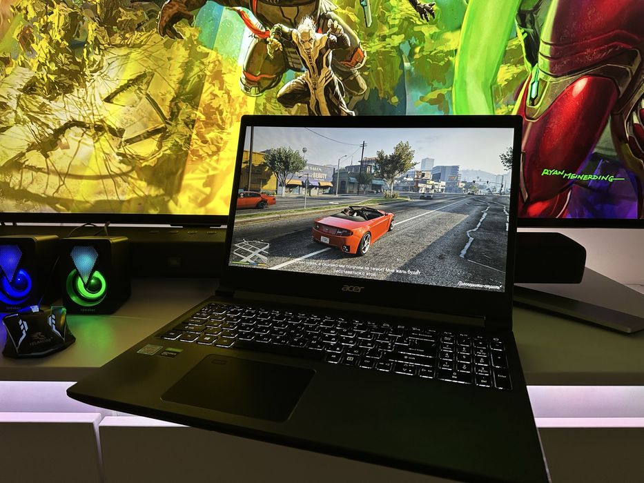 ТОП! ИГРОВОЙ Acer ASPIRE 7 2023г + Комплект Девайсов