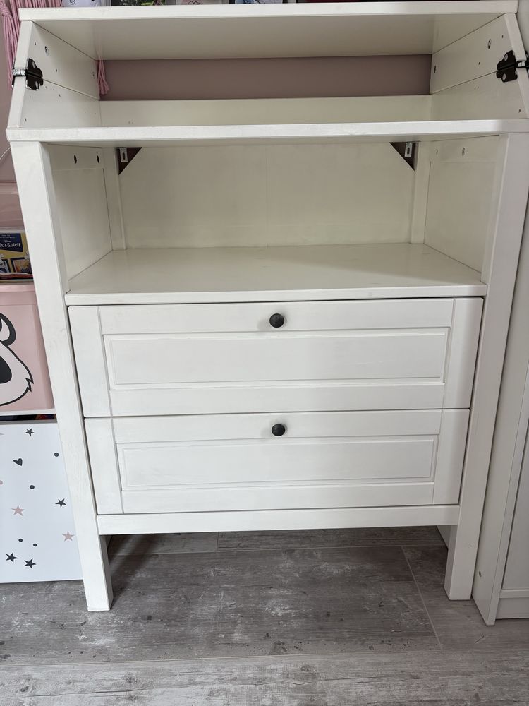 Komoda przewijaj ikea sundvik biala