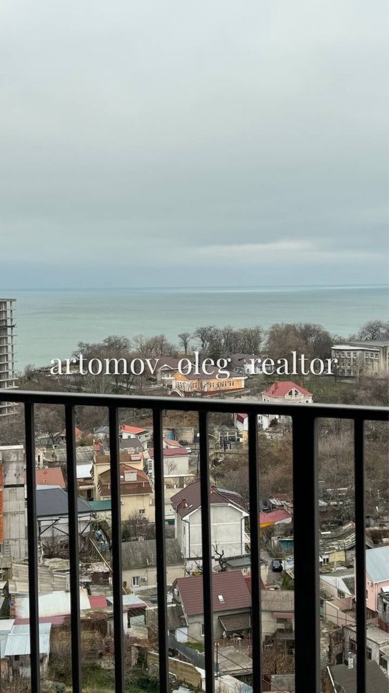Жк Посейдон,дом сдан‼️55м2,ВИД МОРЯ‼️16 Фонтана,Золотой Берег