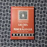 Lições de Mineralogia para o 6º ano Liceal