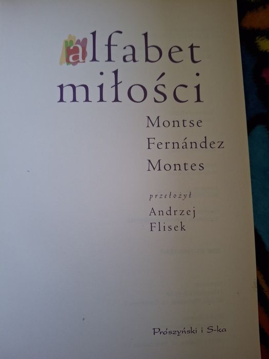 Alfabet Miłości Montse Fernandez