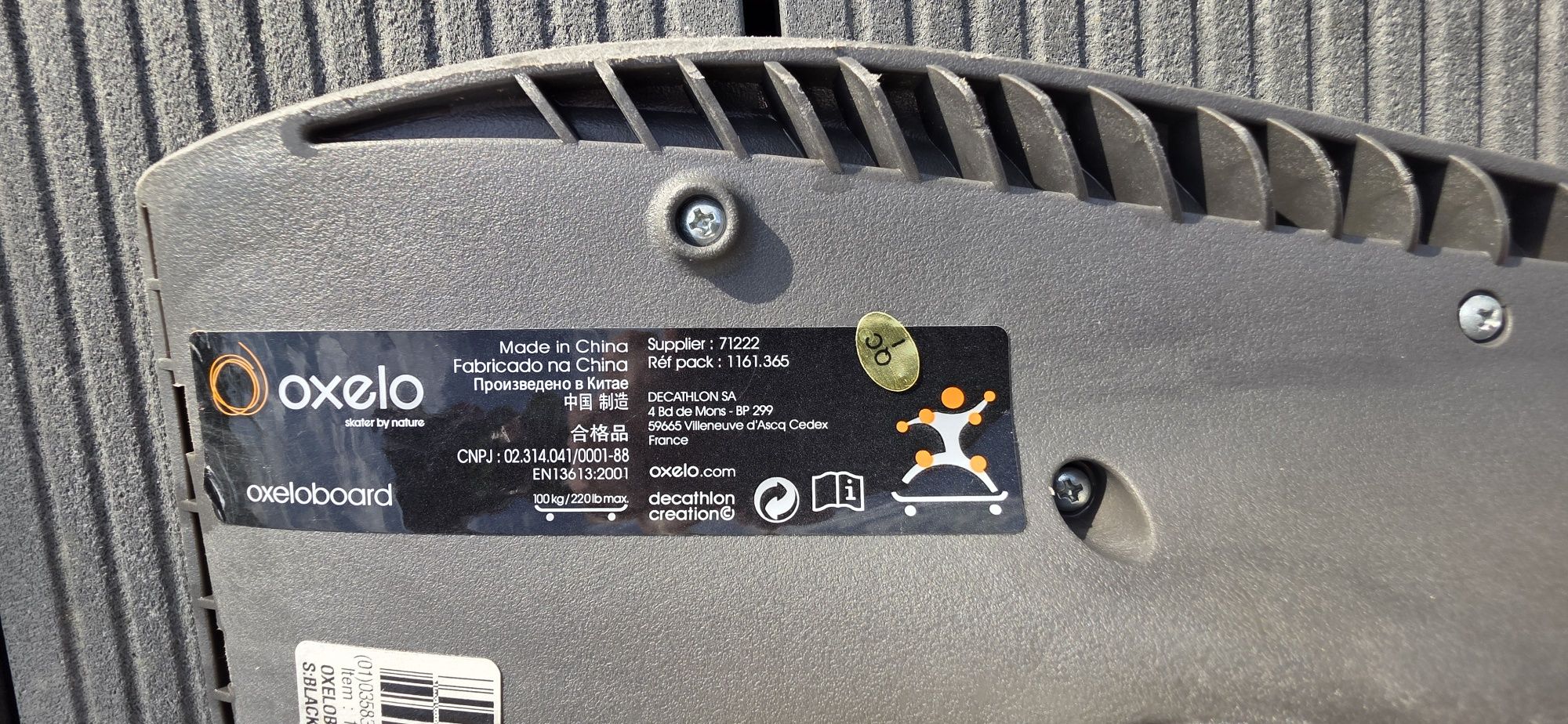 Waveboard Oxelo Oxeloboard – deska dwukołowa Decathlon – stan bdb