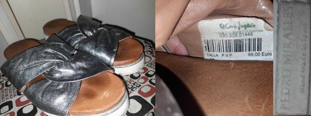 Aproveite Sandálias Pedro Miralles TAM.38