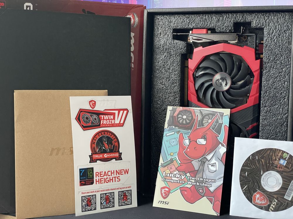 Відеокарта MSI GTX 1070 Gaming X 8GB – потужна і тиха