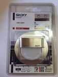 Oprawa LED 0.8W 10V IP20 RUEDA standard szlif ciep