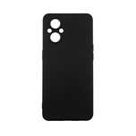 Beline Etui Silicone Oppo Reno 7 Liteczarny/Black
