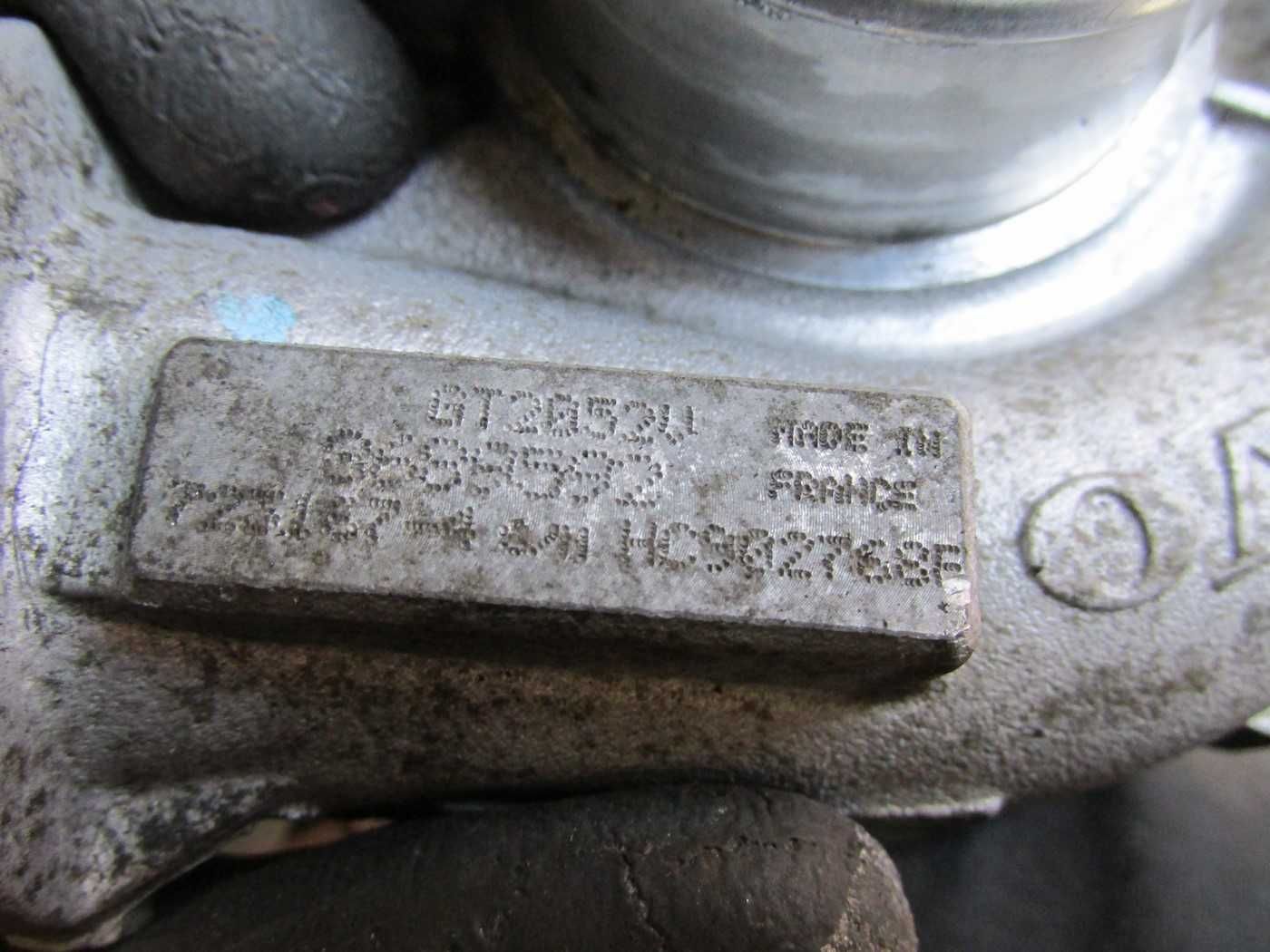 Turbosprężarka volvo s60 s80 xc90 2.4 d5