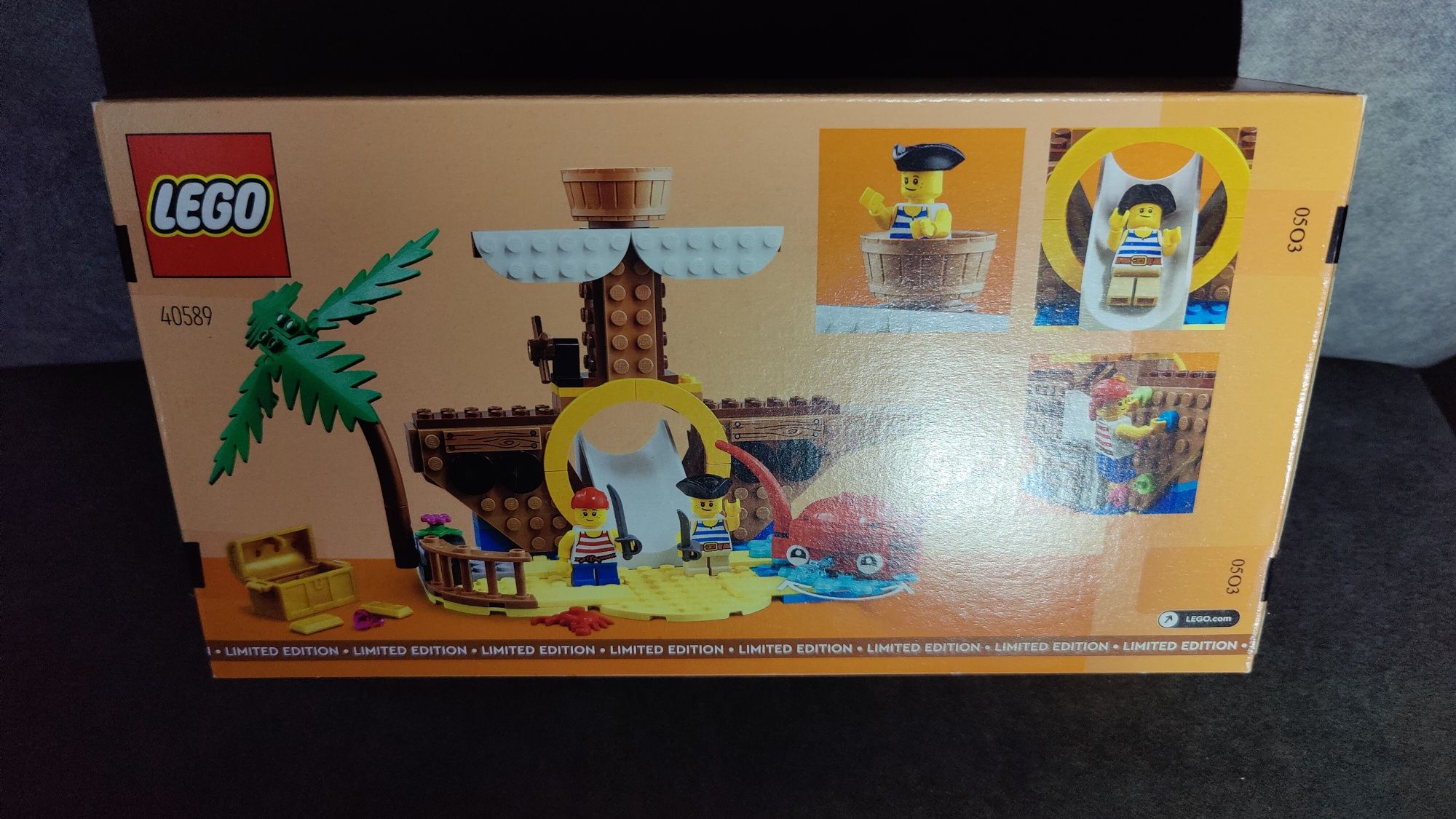 Lego 40589 Plac zabaw ze statkiem pirackim