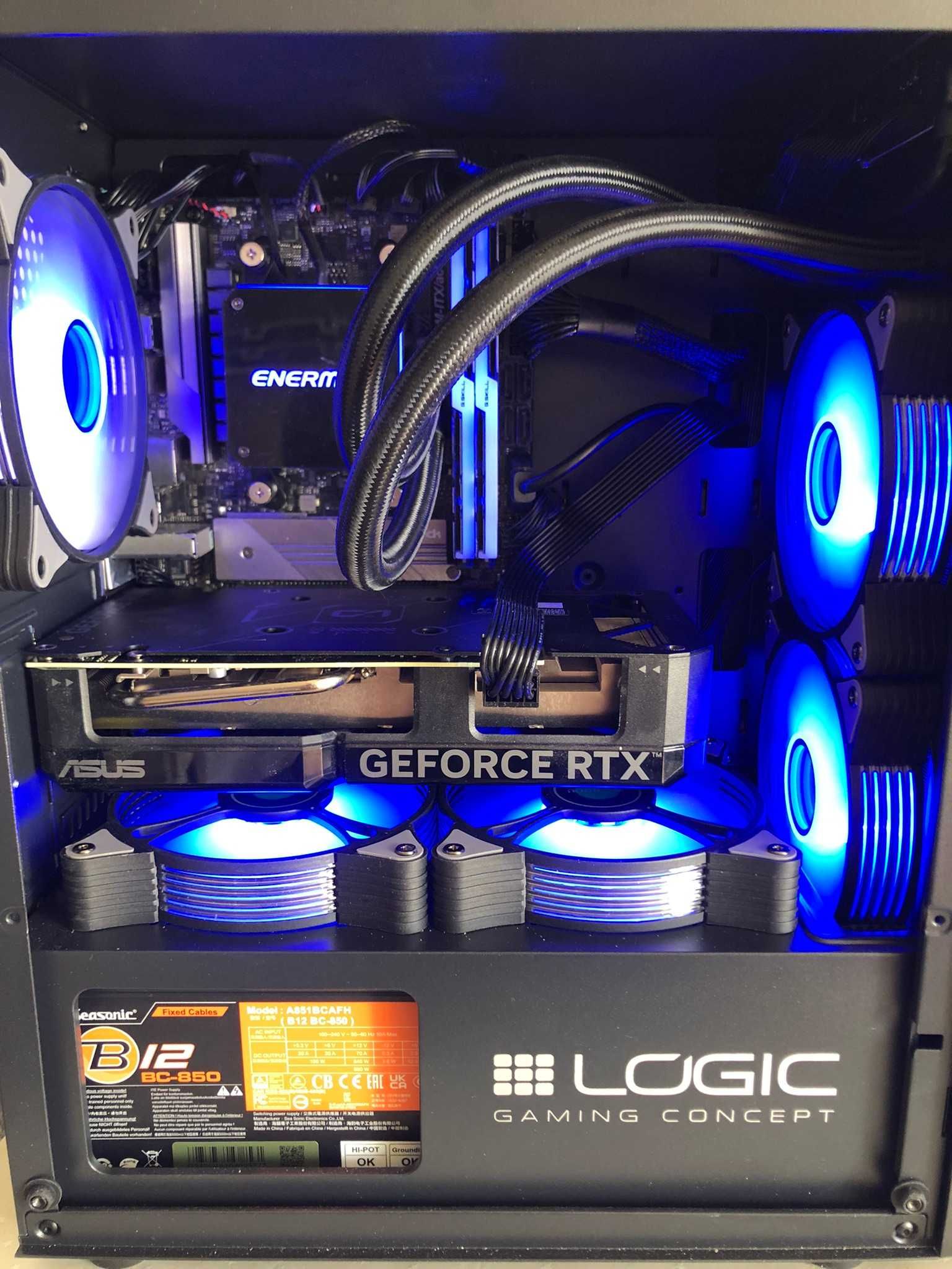 PC Gaming, Ryzen 9,RTX 4060Ti, RAM 32, SSD 1Tb,AsRock A520M