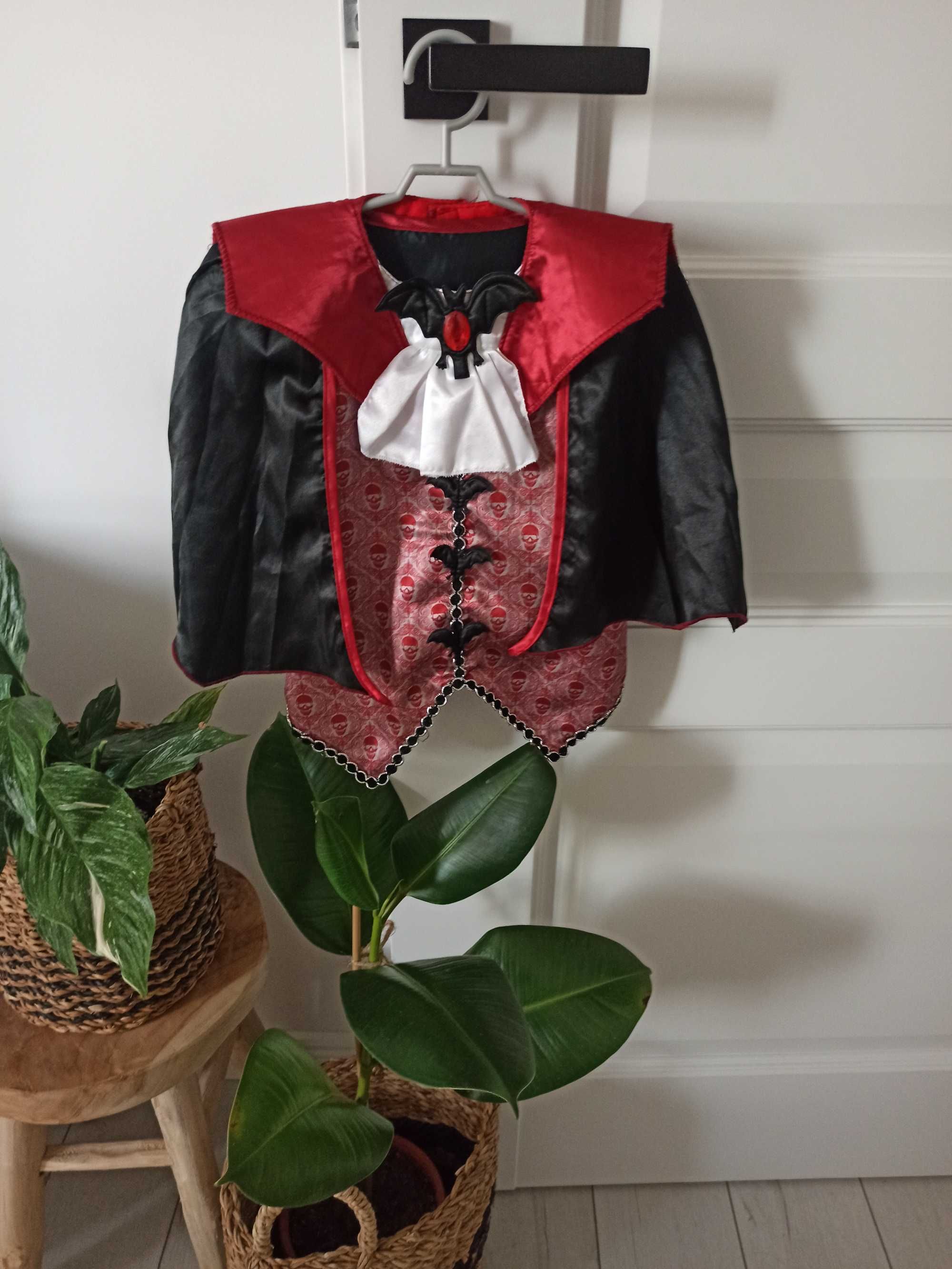 Strój kostium przebranie halloween drakula rozmiar 92