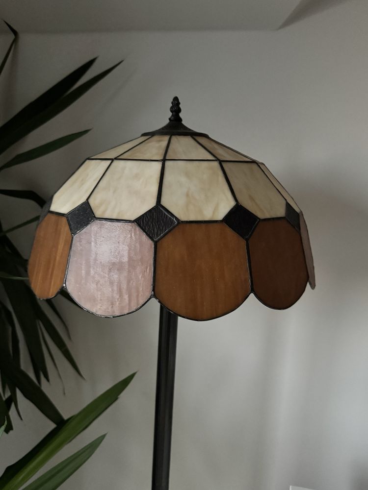 Lampa podlogowa tiffany lampa stojaca witraz