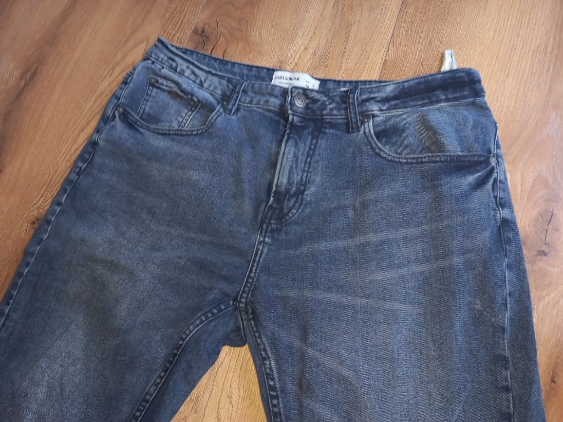 Spodnie jeansowe pull bear 46 36