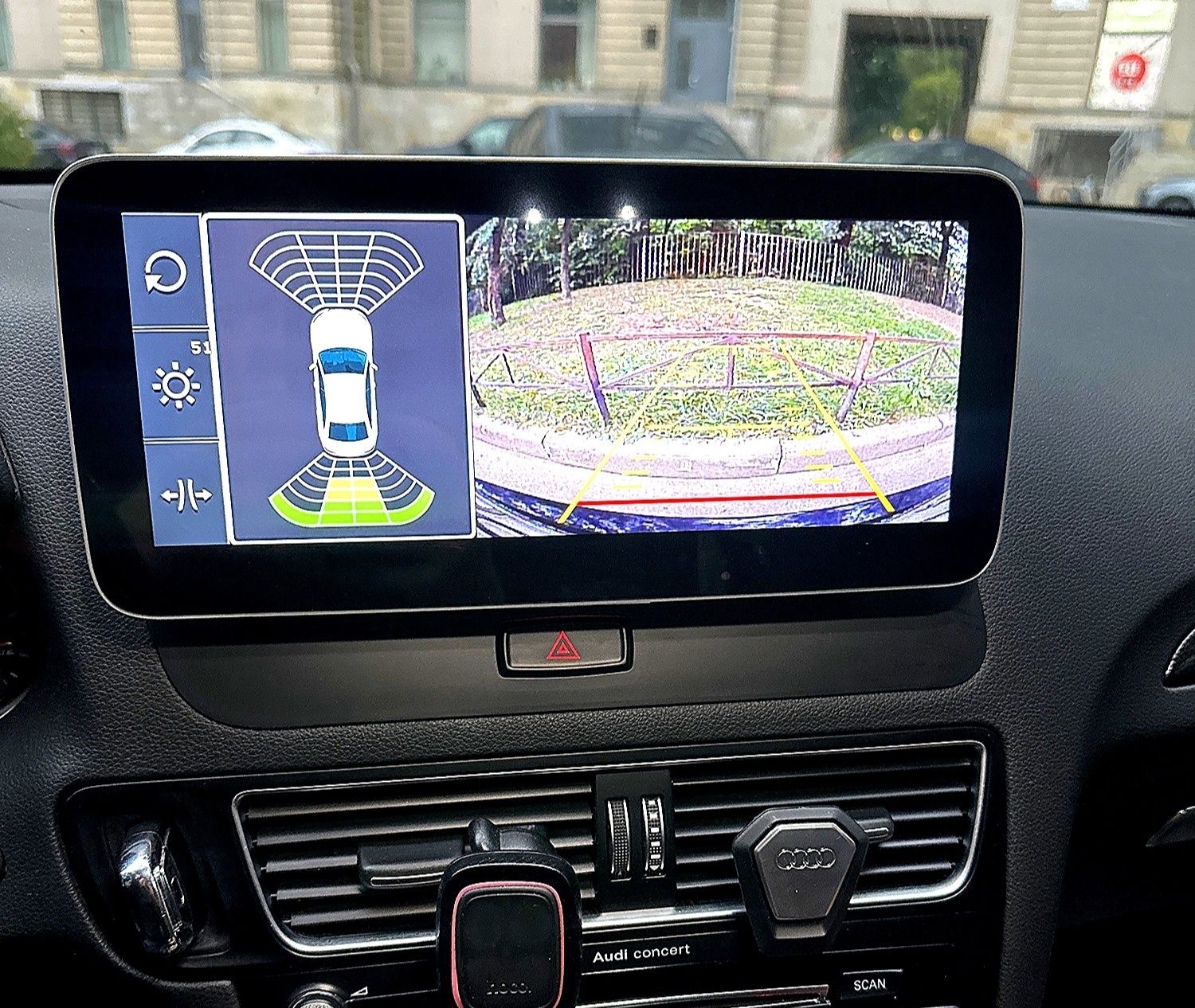 Магнітола Android Audi Q5, Carplay, 4G-LTE, Bluetooth, USB, GPS, WiFi