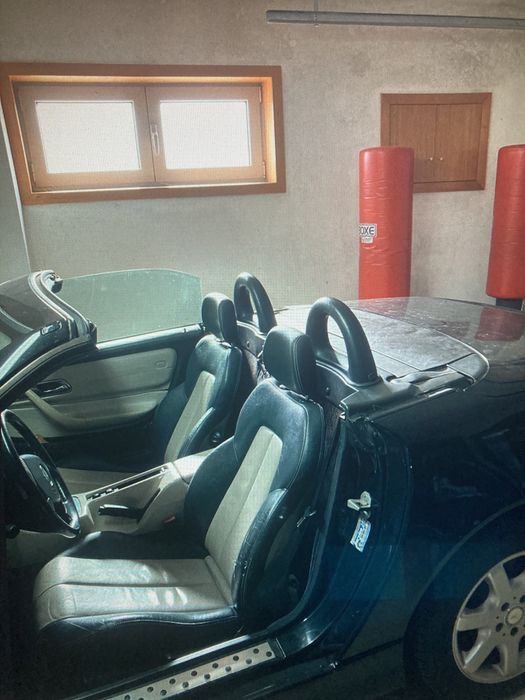 SLK reparação cilindros capota