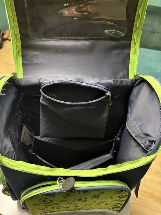 Plecak szkolny chłopięcy – piłkarski motyw, usztywniane plecy, Smyk