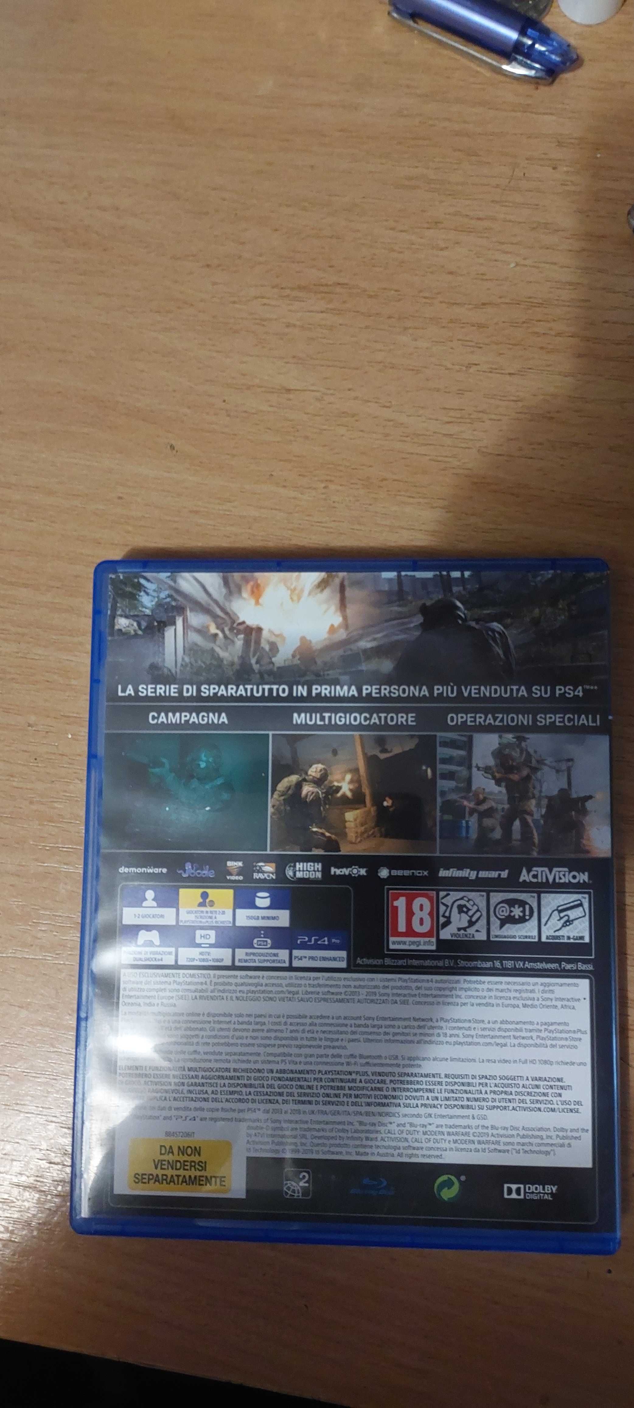 Диск на PlayStation 4