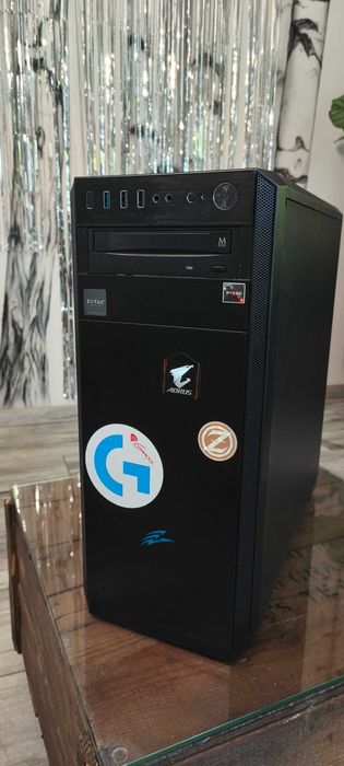 Komputer gamingowy - AMD Ryzen 5, GeForce GTX 1050 Ti
